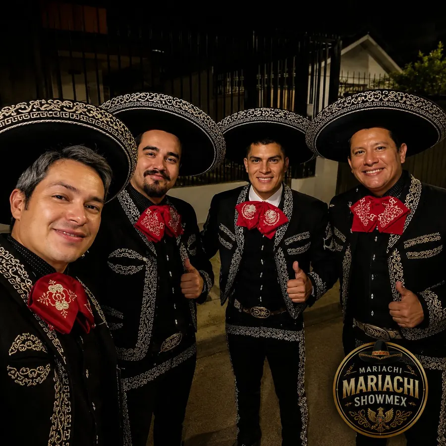 Show de mariachi para un matrimonio en Santiago